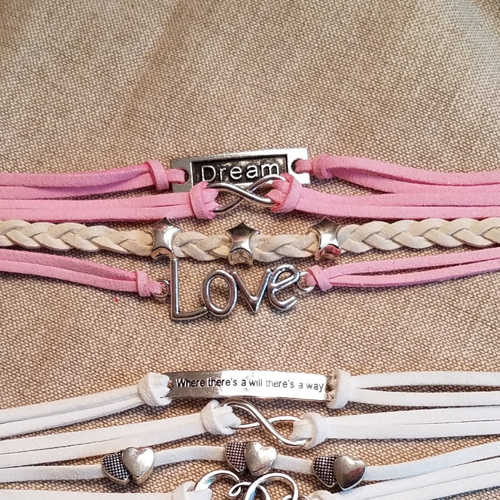 TRENDY! Multi-Strap Inspiration Bracelets - Picture 3 of 7
